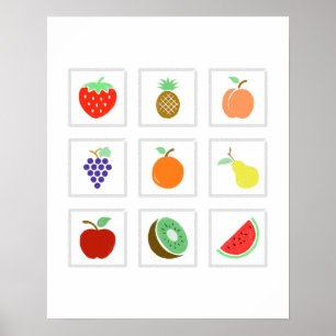 Frukt Poster