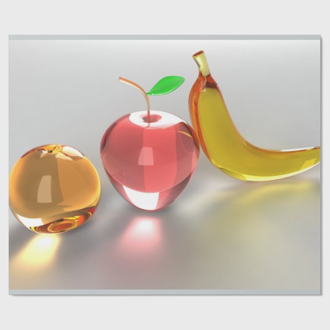 Frukt Presentpapper (Platt)