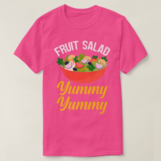 Frukt Salad Yummy Yummy Fruit Salad Costume Fruit T Shirt (Design framsida)