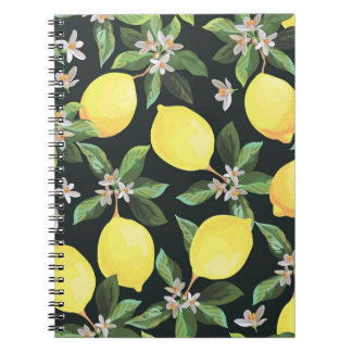 Frukt: Sömlös Mönster-design Anteckningsbok