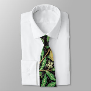 FRUKT TRÄD POMEGRANITE MÖNSTER TIE SLIPS