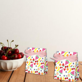 Frukt Two-tti Frutti 2-årsdag Presentaskar