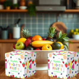 Frukt Two-tti Frutti 2-årsdag Presentaskar