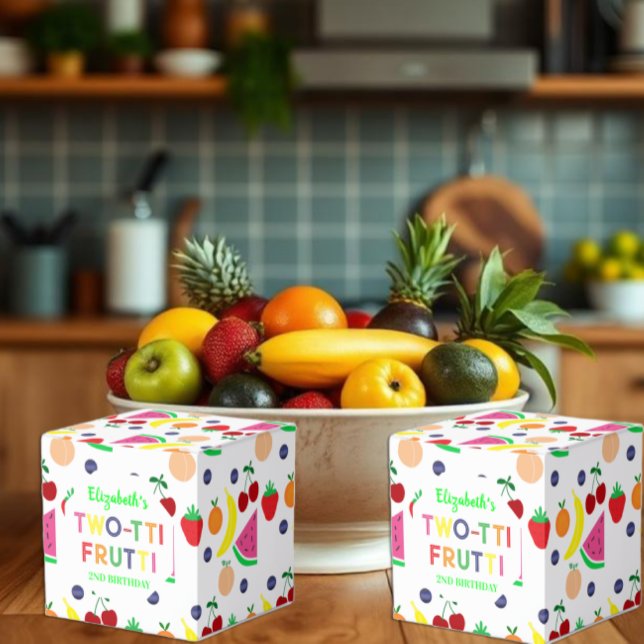 Frukt Two-tti Frutti 2-årsdag Presentaskar (Skapare uppladdad)