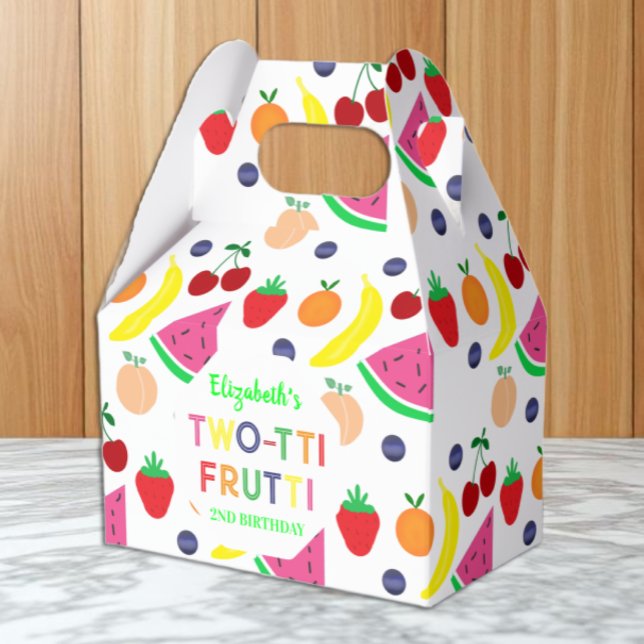 Frukt Two-tti Frutti 2-årsdag Presentaskar (Skapare uppladdad)