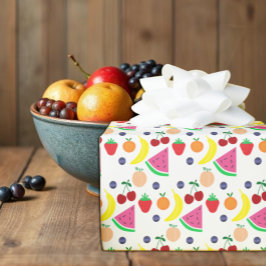 Frukt Two-tti Frutti 2-årsdag Presentpapper