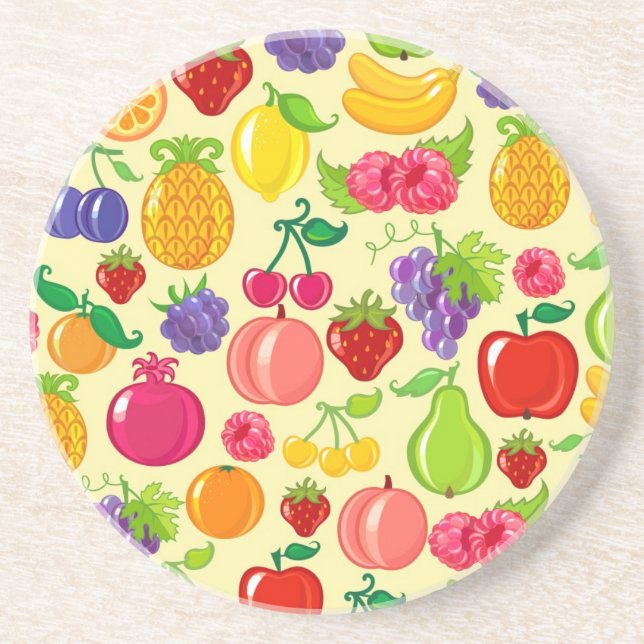 Frukt Underlägg Sandsten (Framsidan)