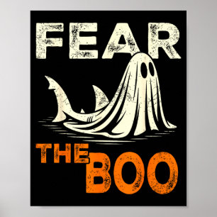 Frukta bamsen – spöklik haj barn halloween kostym poster