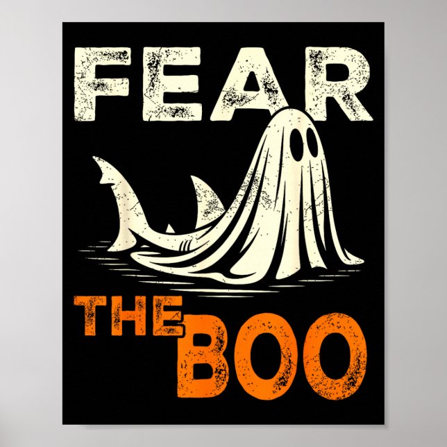 Frukta bamsen – spöklik haj barn halloween kostym  poster (Framsidan)