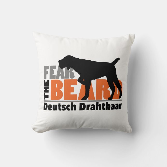 Frukta Beard - Deutsch Drahthaar Kudde (Framsida)