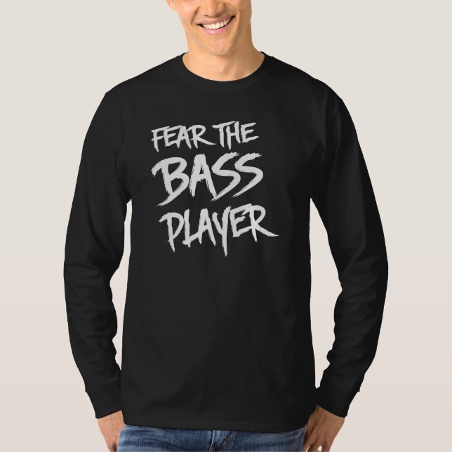 Frukta den bas- spelare tee shirt (Framsida)