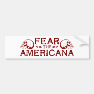 Frukta det Americana Bildekal