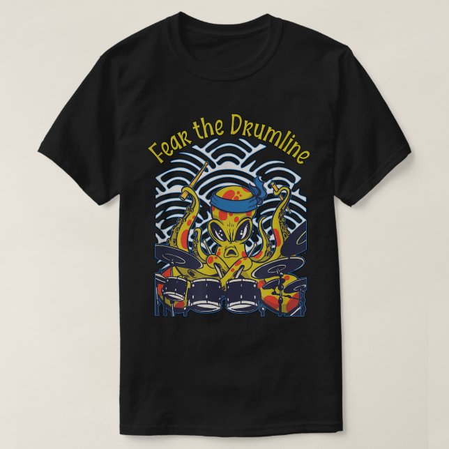 Frukta Drumline Drummer53 T Shirt (Design framsida)