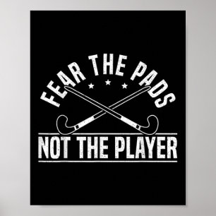Frukta dynorna inte spelaren Landhockeyspelare _ Poster