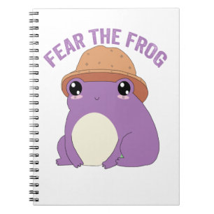 Frukta grodynans citat för groda Älskare gift Anteckningsbok