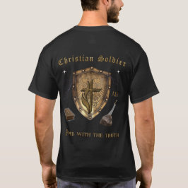 Frukta icke, ty jag är med dig t shirt