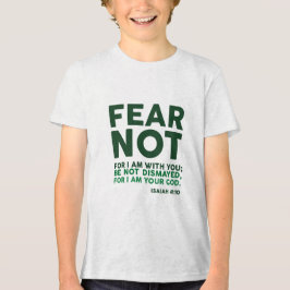 Frukta icke, ty jag är med dig t shirt
