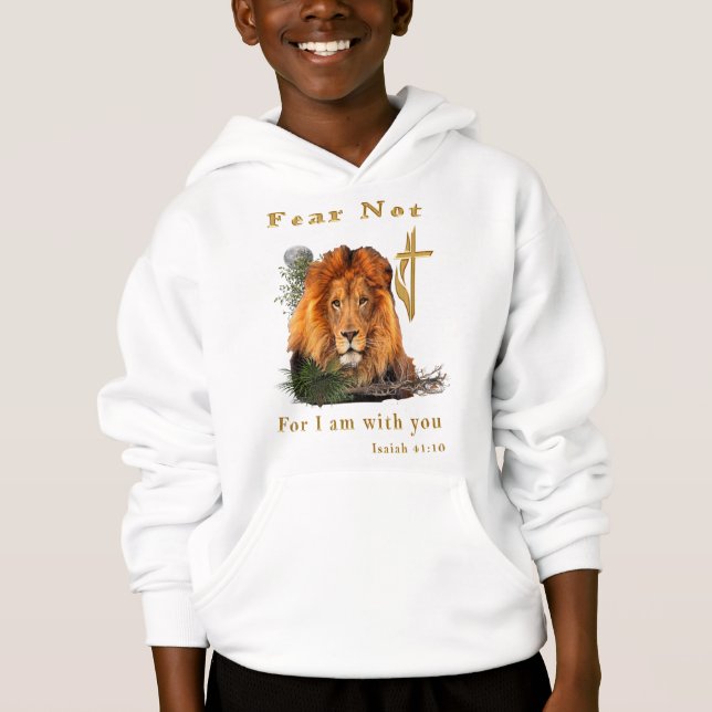 Frukta icke, ty jag är med dig t shirt (Framsida)