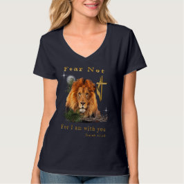 Frukta icke, ty jag är med dig t shirt