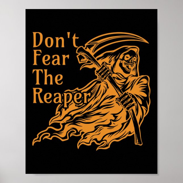Frukta inte det bakåtsträvande dödskampen Reaper H Poster (Framsidan)