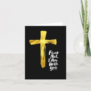 FRUKTA INTE, jag är med dig - Christian - Isaiah 4 Helgkort