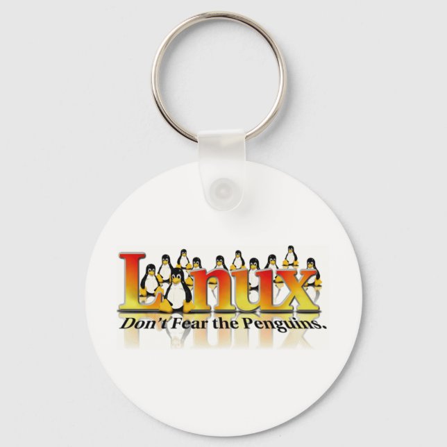 Frukta inte penguin nyckelring (Framsida)