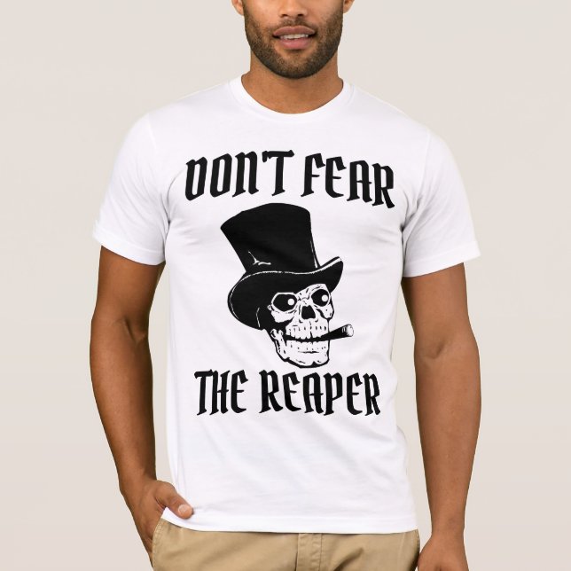 FRUKTA INTE REAPER-VINTAGENS T-Shirts (Framsida)
