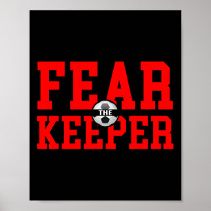 Frukta Målvakten T Shirt Fotboll Målvakt Keeper B Poster