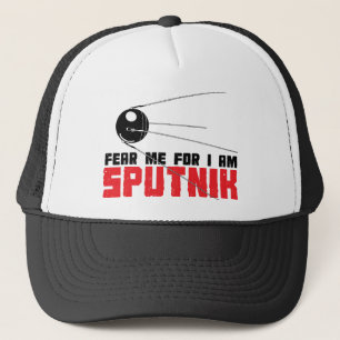 Frukta mig för den I-förmiddagSputnik hatten Truckerkeps