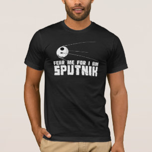 Frukta mig för den I-förmiddagSputnik T-tröja T-shirt