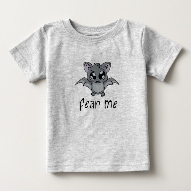 Frukta mig! Slå till (mörk text) Tee (Framsida)