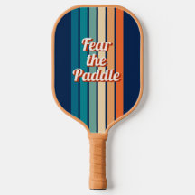 Frukta Paddle Retro Anpassningsbar Pickleball Padd