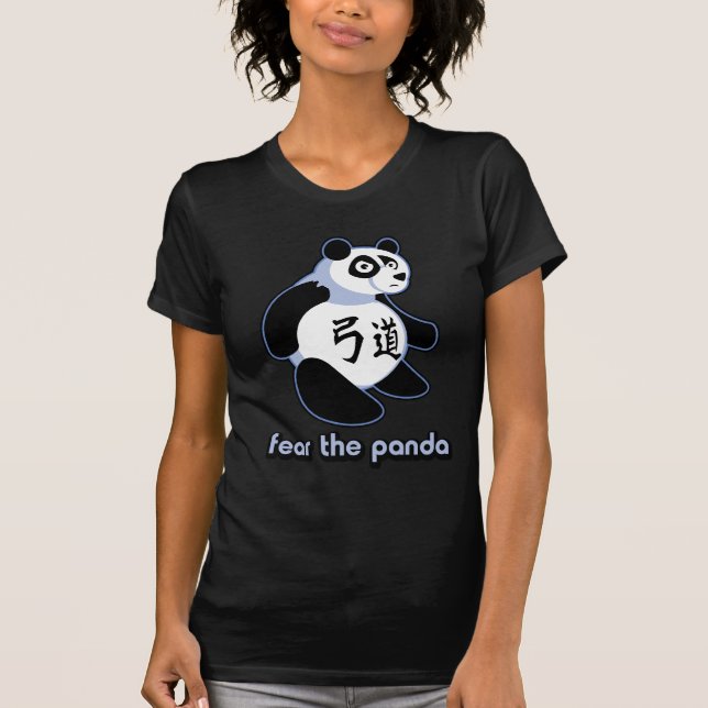 Frukta Pandadamt-skjortan T-shirt (Framsida)