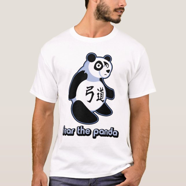 Frukta pandaen t shirt (Framsida)