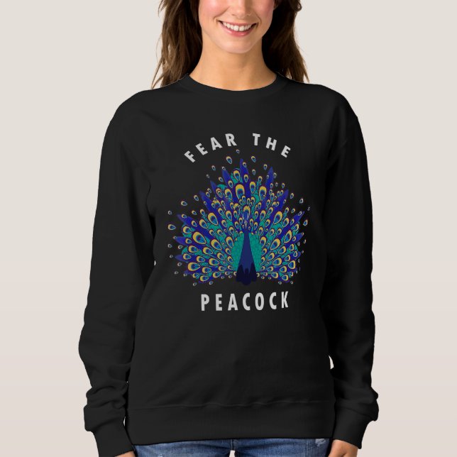 Frukta Peacocks Colorful Peacocks Quote T Shirt (Framsida)