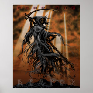 Frukta Reaperaffischen Poster