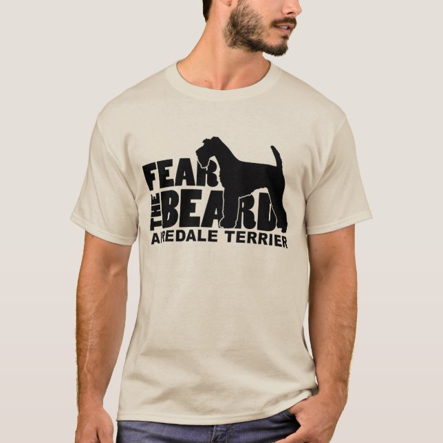 Frukta skägget - AiredaleTerrier T Shirt (Framsida)