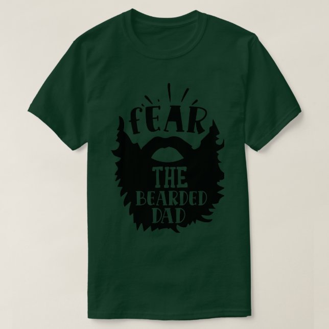 Frukta skägget pappa 5 t shirt (Design framsida)