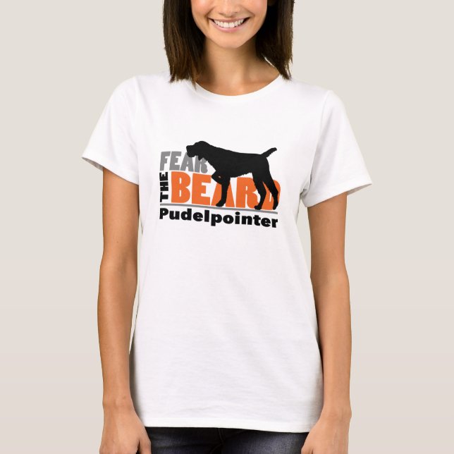 Frukta skägget - Pudelpointer T-shirt (Framsida)