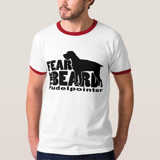 Frukta skägget - Pudelpointer T-shirt (Framsida)
