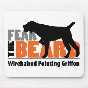 Frukta skägget - Wirehaired peka Griffon Musmatta