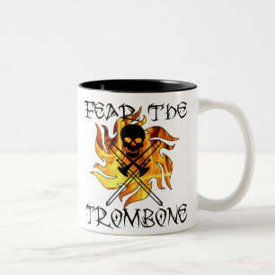 Frukta trombonen Två-Tonad mugg