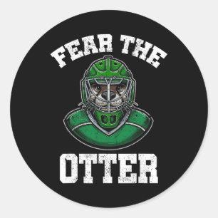 Frukta Uttern, Söt Utter Hockeypresenter, Jag Älsk Runt Klistermärke