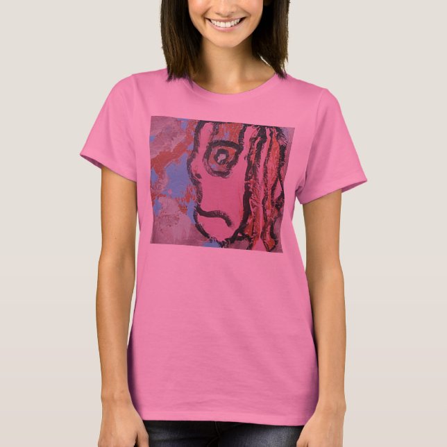FRUKTADE ROSA T-SHIRT (Framsida)
