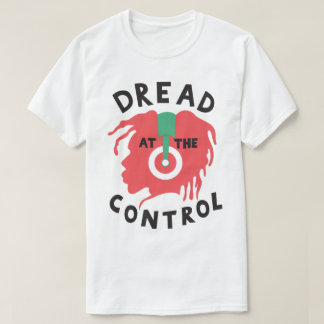 Fruktan på den Rasta DJ för kontrolleraReggaedub T-shirt