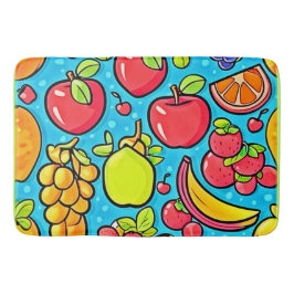 Fruktansfull Mönster-design Badrumsmatta