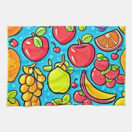 Fruktansfull Mönster-design Kökshandduk