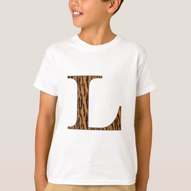 Fruktansvärd tiger L Tee (Framsida)