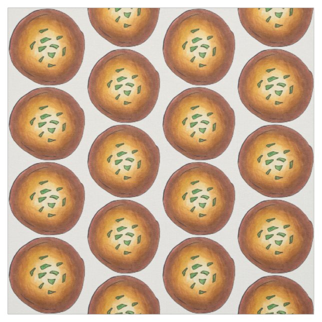 Fruktansvärda malpua indisk pancake Mithai Sweets Tyg (Provkarta)