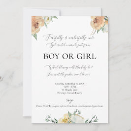 Fruktansvärt och underbart tillverkad Gender i Inb Inbjudningar